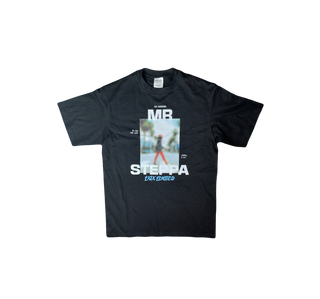 'Mr Steppa' Heavyweight Tee - Black