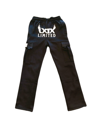 LXIX Cargo Sweatpants (Black)