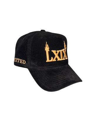 Black Suede Snapback