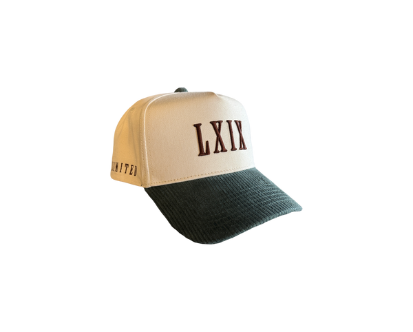 Cream Corduroy Snapback