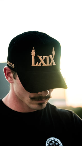 Black Suede Snapback